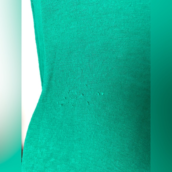 FREE PEOPLE Intimately Weekend Snuggle Turtleneck Shirt Top Blouse Emerald Kelly - Picture 10 of 15